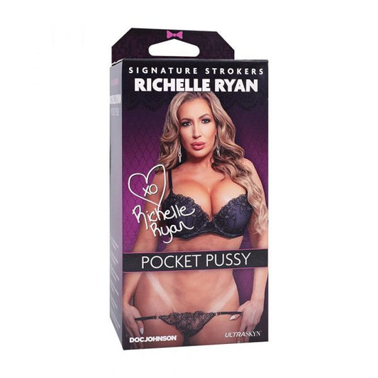 Doc Johnson Richelle Ryan ULTRASKYN Pocket Pussy – Vanilla Stroker
