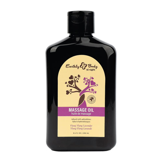 Earthly Body Aphrodisiac Massage Oil - 8.4oz - Various Scents