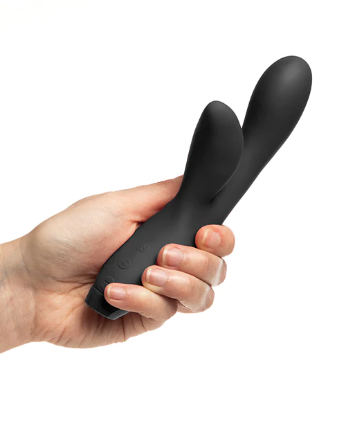 Je Joue Hera Flex – Flexible BodyFlex Rabbit Vibrator in Black Silicone