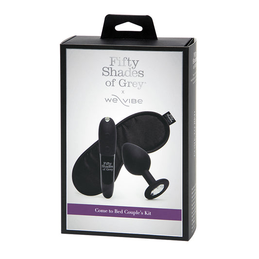 Fifty Shades of Grey Come To Bed Kit with We-Vibe Tango X, Silicone Plug & Blindfold – PurpleNight.ca
