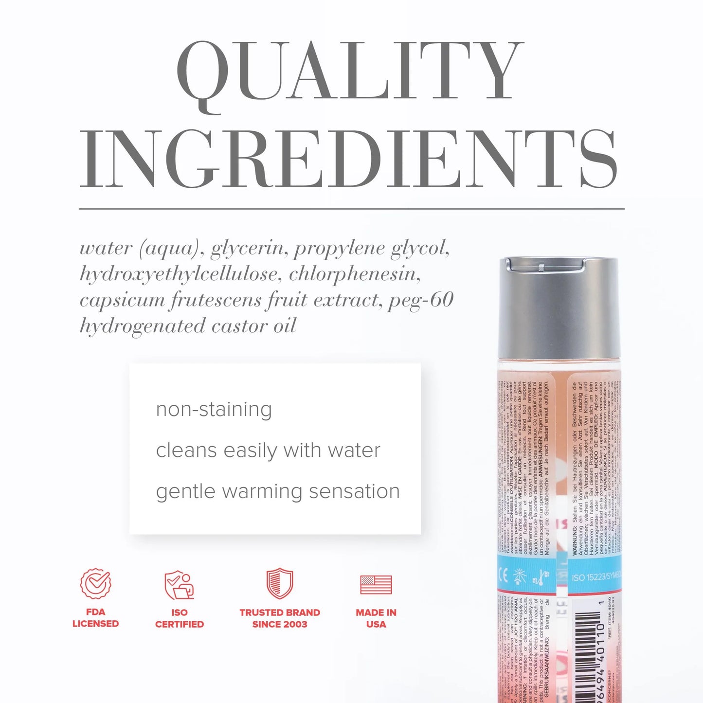 System JO H2O Anal Warming Lubricant - 2 oz