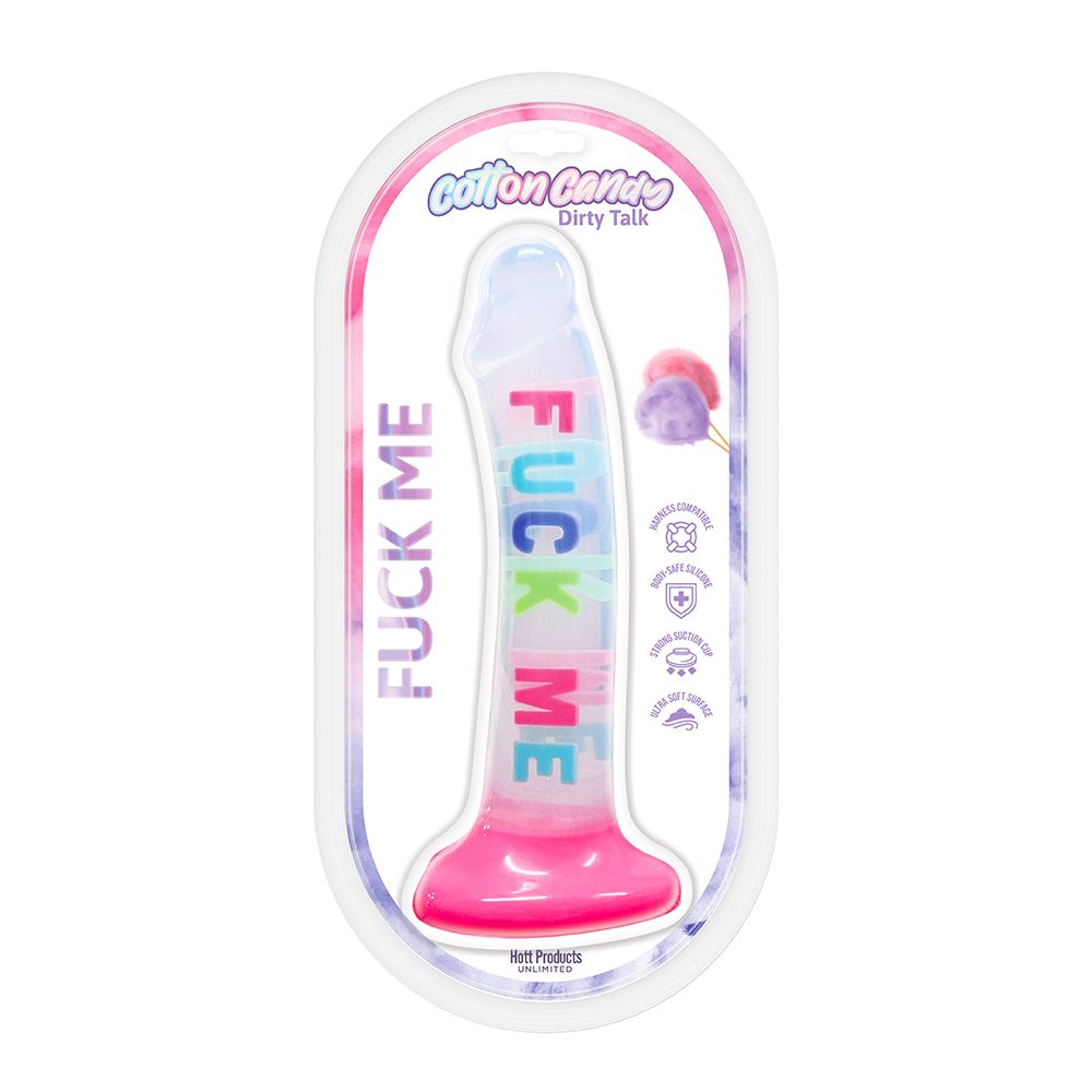Hott Products Fuck Me 8″ Silicone Dildo with Suction Cup