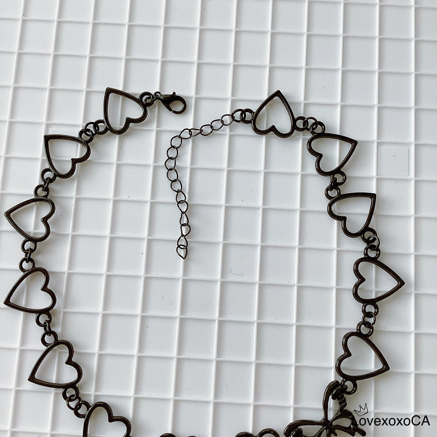 Black Heart Necklace