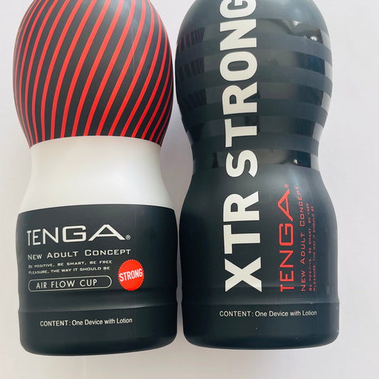 2pc Tenga Air Flow Cup Strong & Original Vacuum Cup Extra Strong