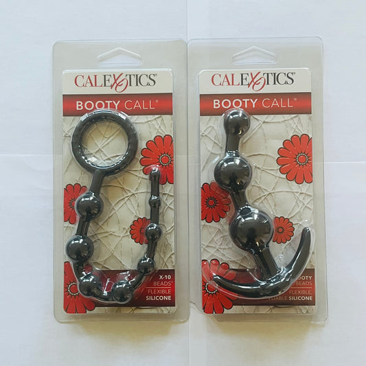 CalExotics Booty Call X-10 Beads & Booty Beads-Black