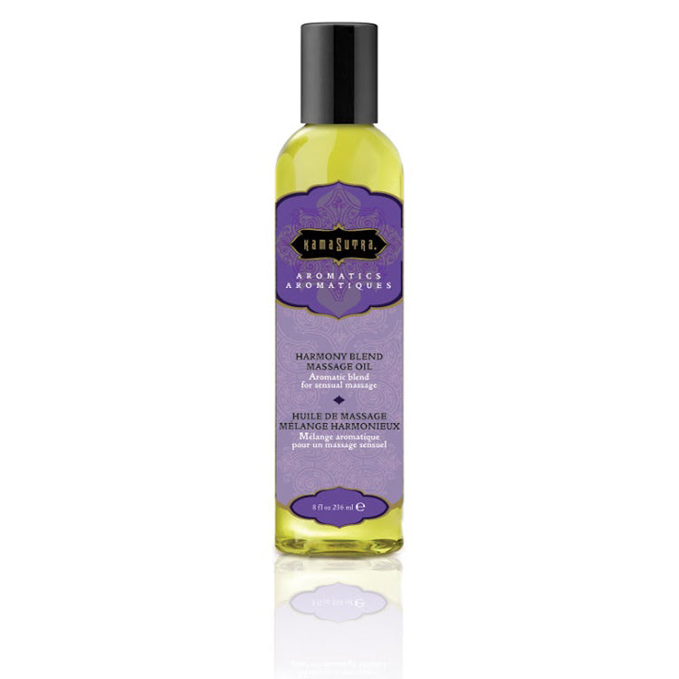 Kama Sutra Aromatic Massage Oil Harmony Blend 8 oz