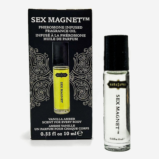 Kama Sutra Sex Magnet Pheromone Roll-On 10 ml – Vanilla Amber Fragrance for All Genders