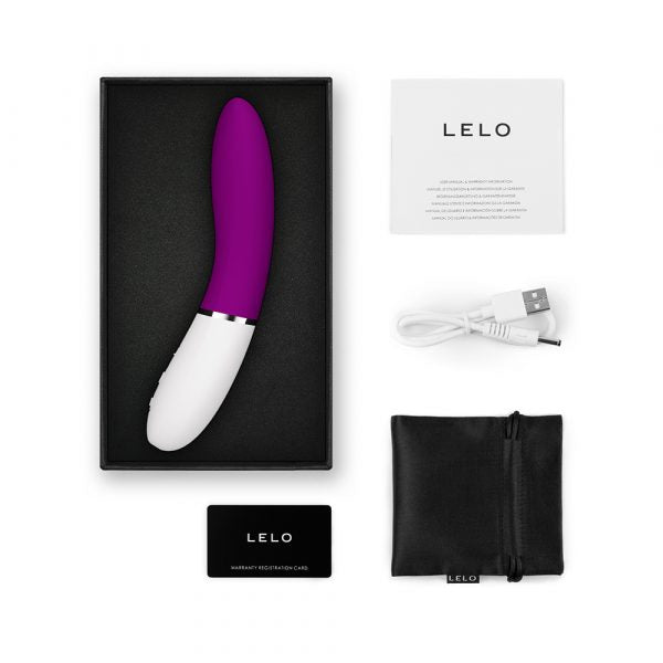 LELO LIV 3 G-Spot Vibrator in ultra-smooth silicone with app control