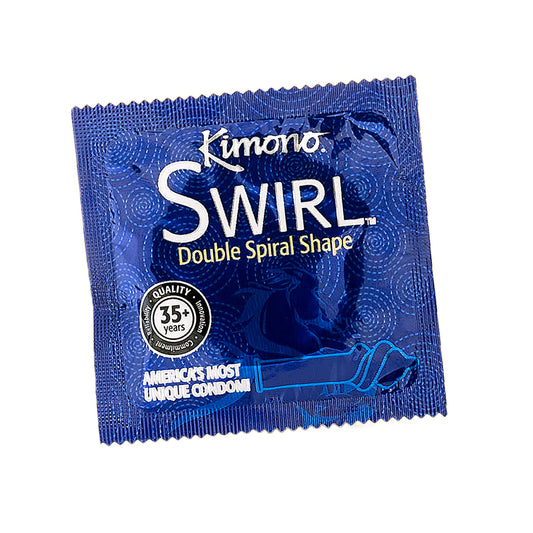 Kimono Swirl Condom 12 Pack