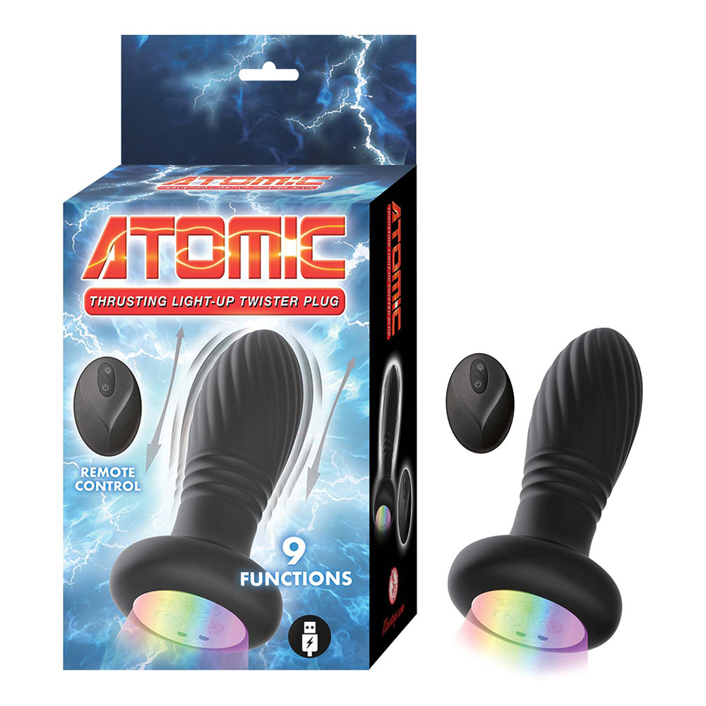 Nasstoys Atomic Thrusting Light-Up Twister Plug