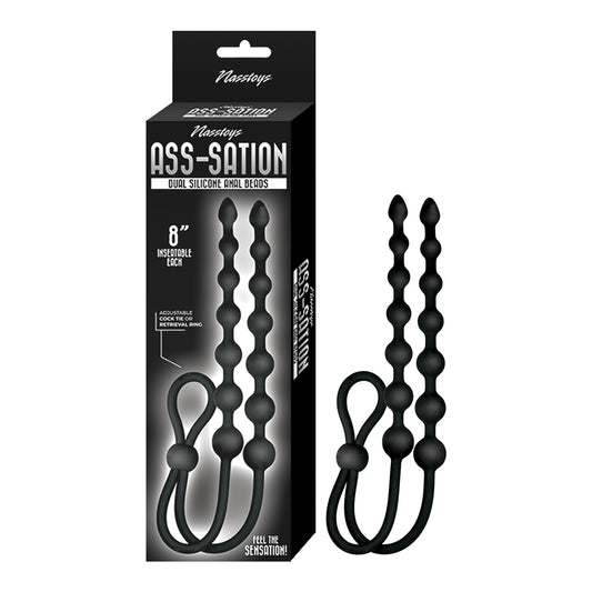 Nasstoys Ass-Sation Dual Silicone Anal Beads