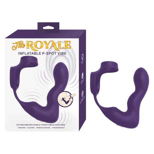 NassToys The Royale Inflatable P-Spot Vibe – Prostate Massager