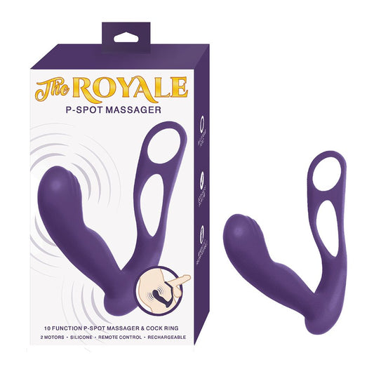 NassToys Royale P-Spot Massager – Dual Motor Prostate Vibrator