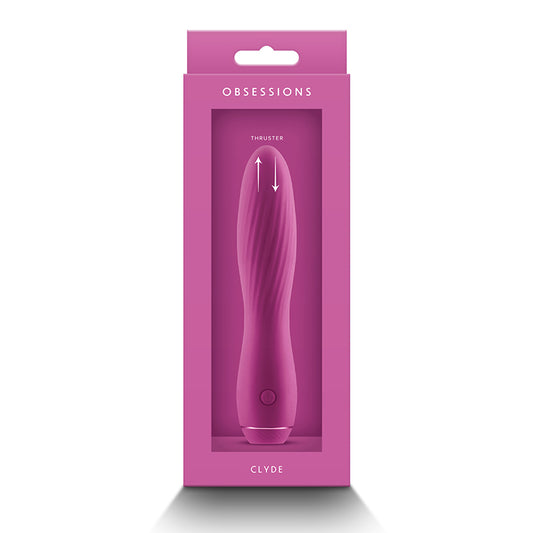 NS Obsessions Clyde Flexible Silicone Vibrator – Deep Rumble, Waterproof & Rechargeable
