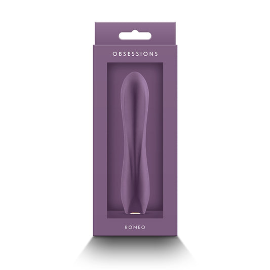 NS Novelties Obsessions Romeo – Flexible Silicone Vibrator, Rechargeable & Water-Resistant
