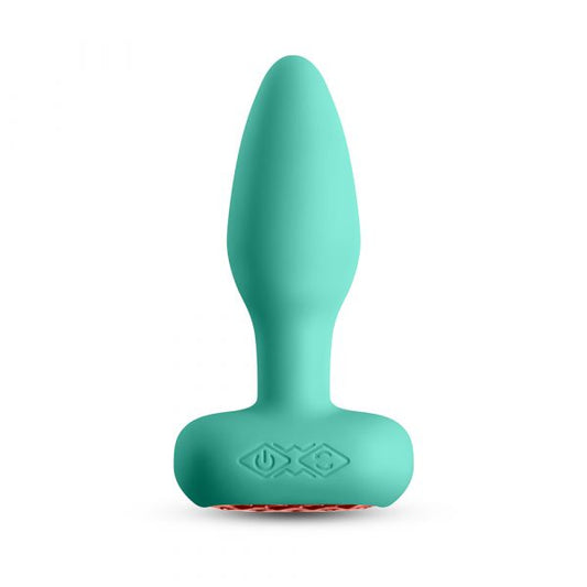 NS Novelties Techno Prism Butt Plug - Teal
