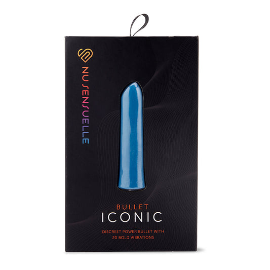 nü Sensuelle Iconic Bullet – Compact clitoral vibrator with 60SX motor and 20 functions