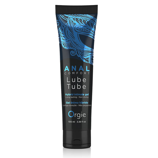 Bottle of Orgie Comfort Hybrid Anal Lube 100ml – Anal lubricant for smoother, longer-lasting glide.