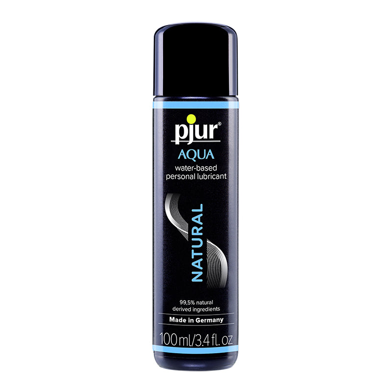 Pjur Aqua Natural Water-Based Lubricant – 3.4oz * 2 Pack
