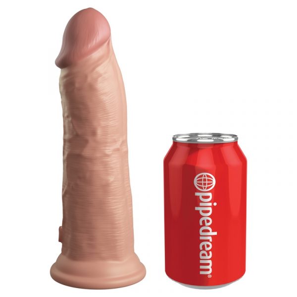 King Cock Elite 8” Vibrating Silicone Dildo