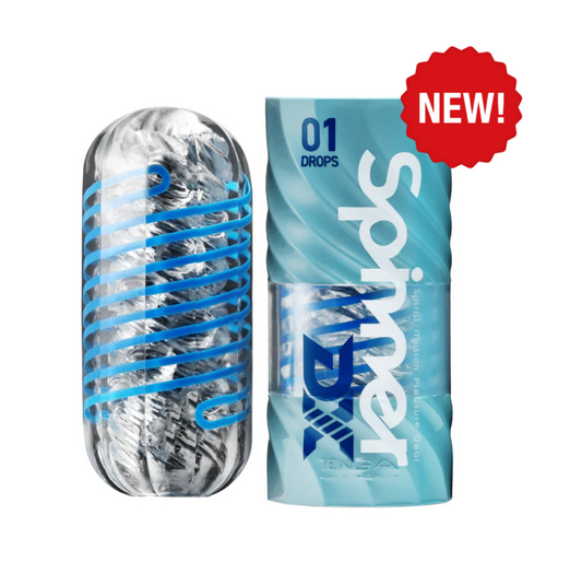 TENGA SPINNER DX 01 masturbator with spiral texture