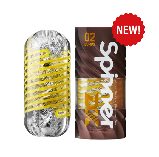 TENGA SPINNER DX 02 stroker with dome textures