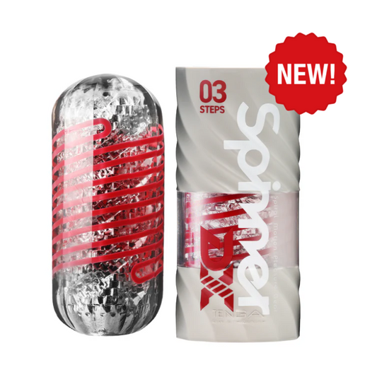 TENGA SPINNER DX 03 stroker with step textures