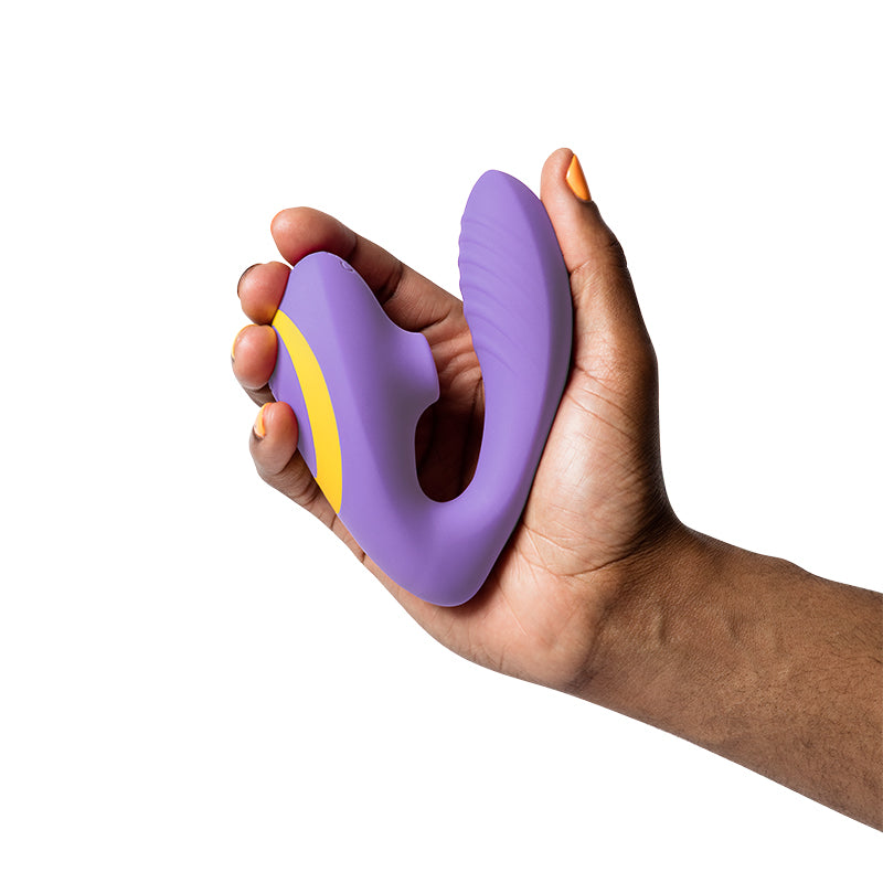 Close-up of ROMP Reverb’s Pleasure Air™ nozzle