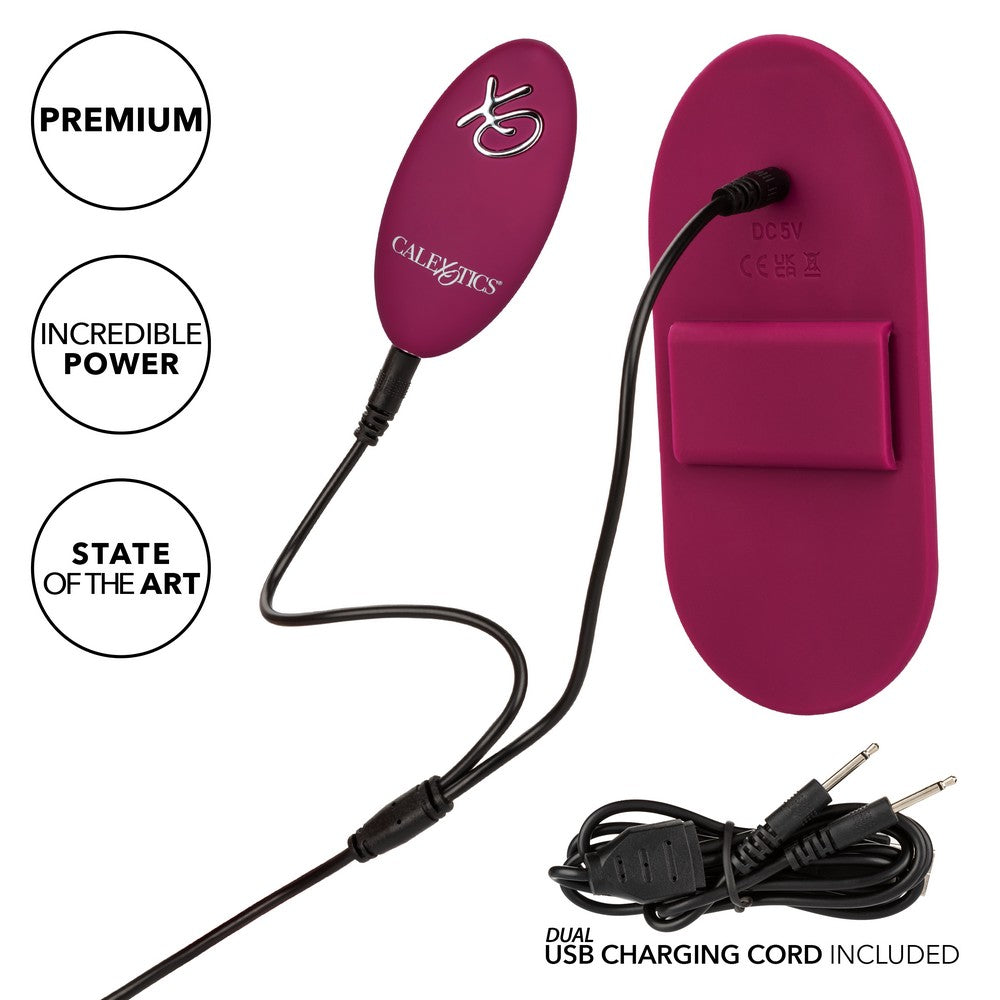 Remote control hands-free grinding vibrator by CalExotics