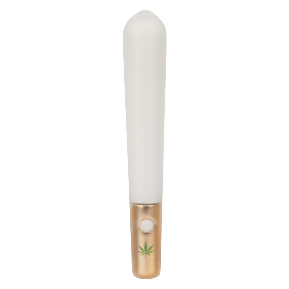 Naughty Bits Smoke Show mini joint-shaped vibrator – side view