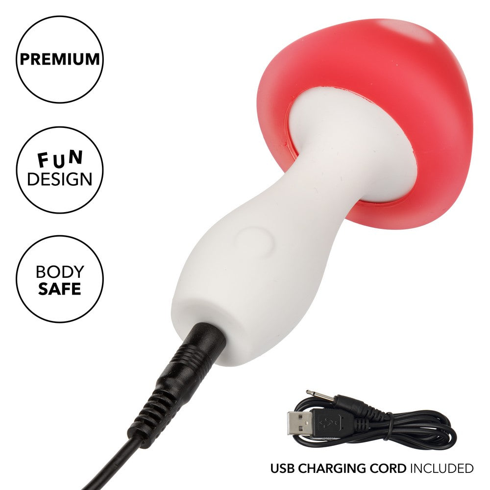 Palm-sized waterproof vibrator with 10 vibration functions