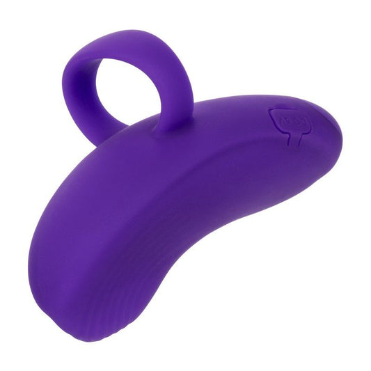 CalExotics Envy Rolling Ball Massager on satin surface
