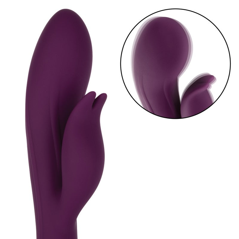 CalExotics Obsession Desire Rabbit Vibe – Curved Silicone Vibrator