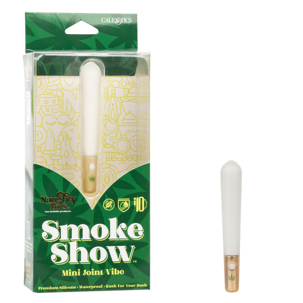Naughty Bits Smoke Show mini joint-shaped vibrator – side view