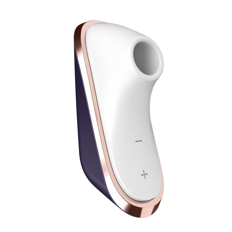 Purple and Rosegold Portable Vibrator for Women