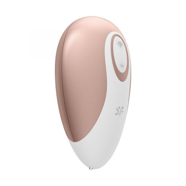 Satisfyer Deluxe Air Pulse Stimulator in rose gold design