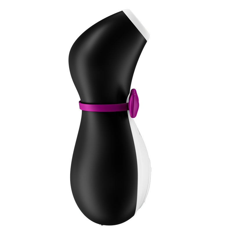 Black and White Penguin Suction Toy with Magnetic Charging