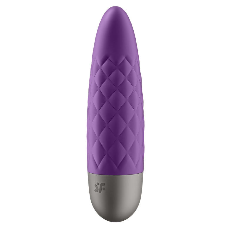 Satisfyer Ultra Power Bullet 5 Violet - Quilted Mini Vibrator