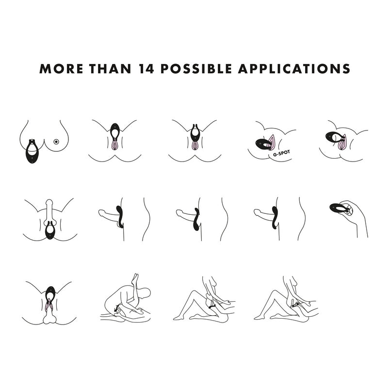 Satisfyer Endless Joy – Versatile Couples Vibrator with 3 Motors