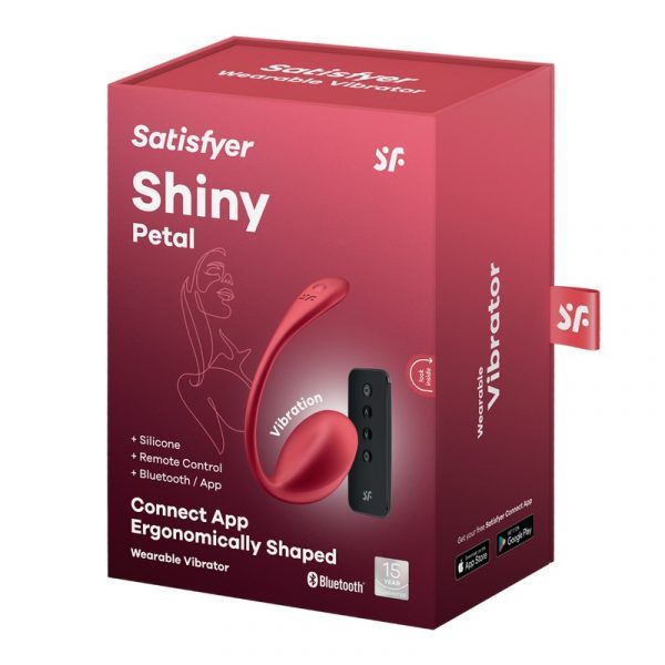Satisfyer Ribbed Petal Wearable Vibrator – App & Remote Control