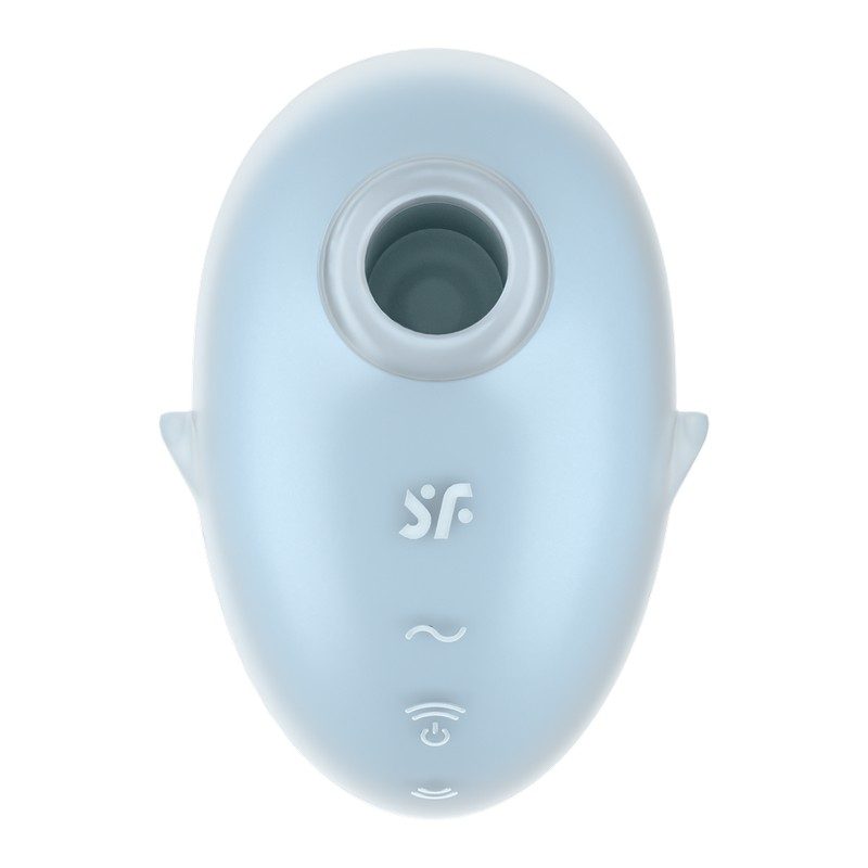 Satisfyer Cutie Ghost – Dual Motor Air Pulse & Vibration Clitoral Stimulator