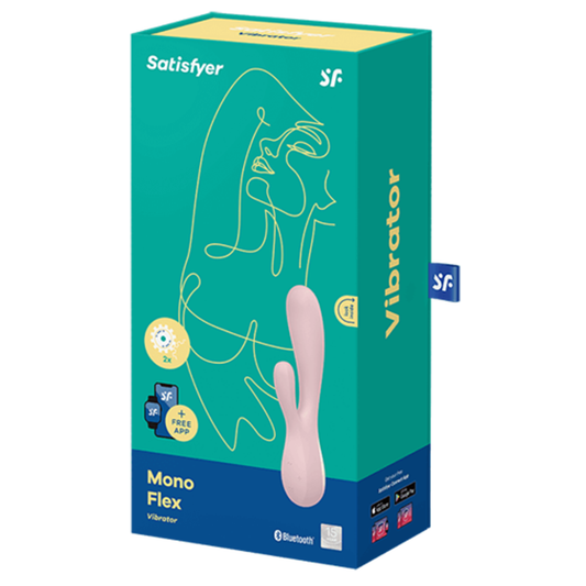 Satisfyer Mono Flex Dual Stimulator - Mauve