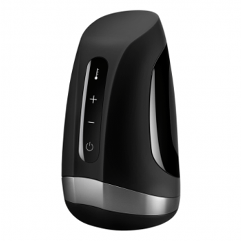 Satisfyer Rocket Ring Men Heat Vibration - black