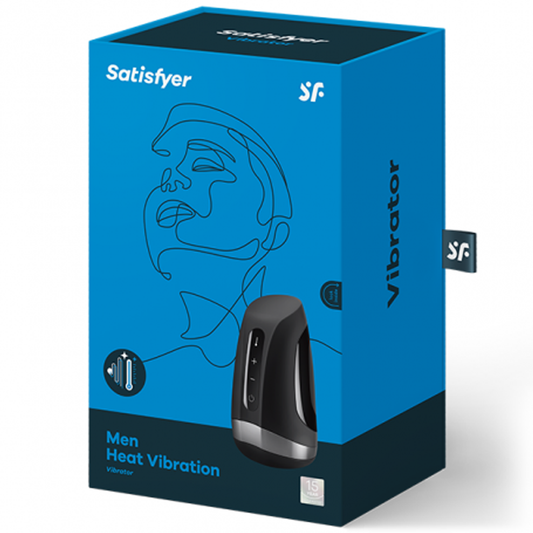 Satisfyer Rocket Ring Men Heat Vibration - black