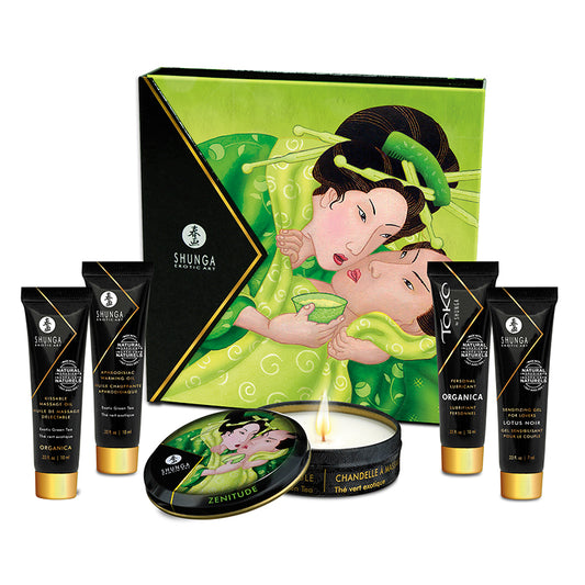 Shunga Geisha's Secret Organica Exotic Green Tea Collection Set