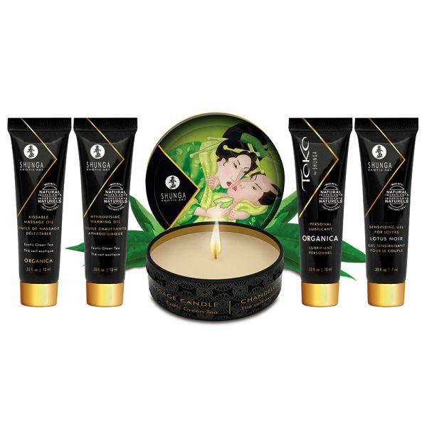 Shunga Geisha's Secret Organica Exotic Green Tea Collection Set