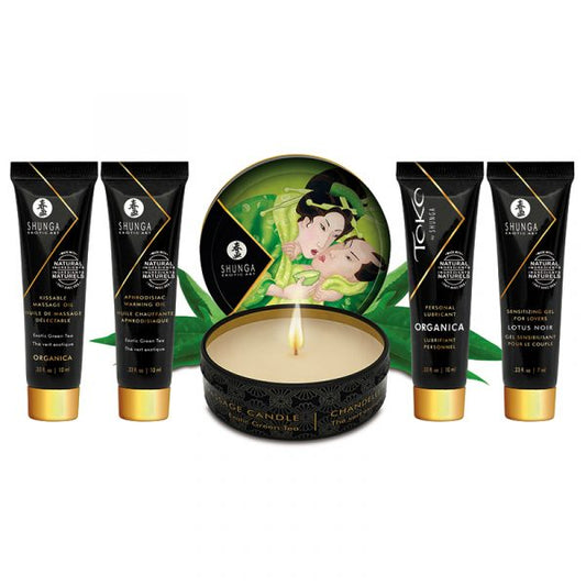 Shunga Geisha's Secret Organica Exotic Green Tea Collection Set