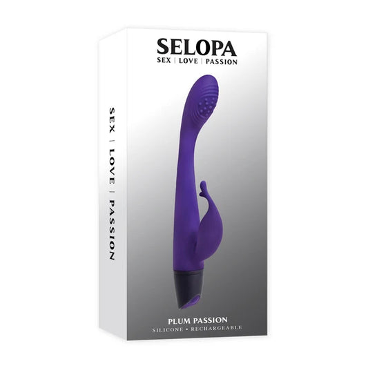 SELOPA Plum Passion Dual-Motor G-Spot Vibrator