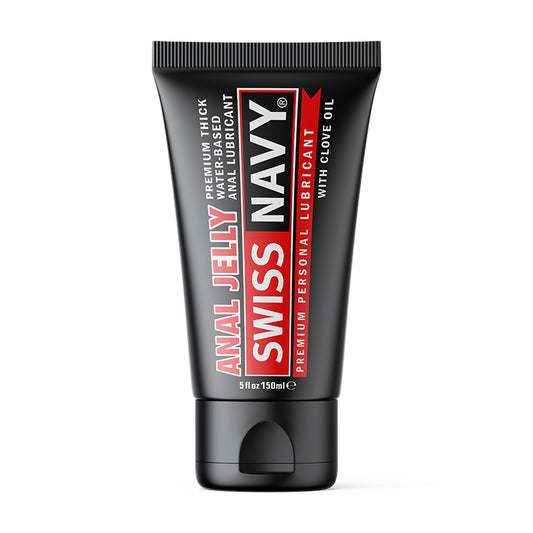 Swiss Navy Anal Jelly Premium Water-Based Anal Lubricant with Clove Oil Tube