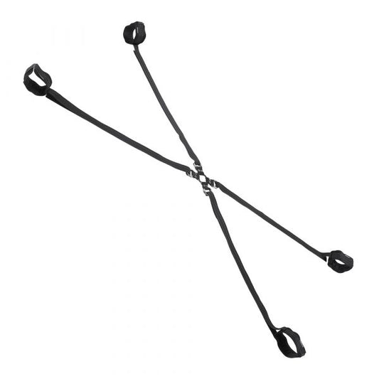 Sportsheets Velvet Noir Collar & Removable Clamps